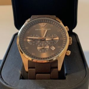 Emporio Armani Gold Tone Men’s Watch AR-5890